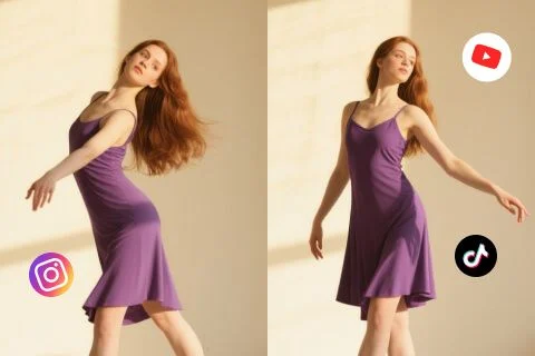 AI Dance Generator realistic motion transfer feature